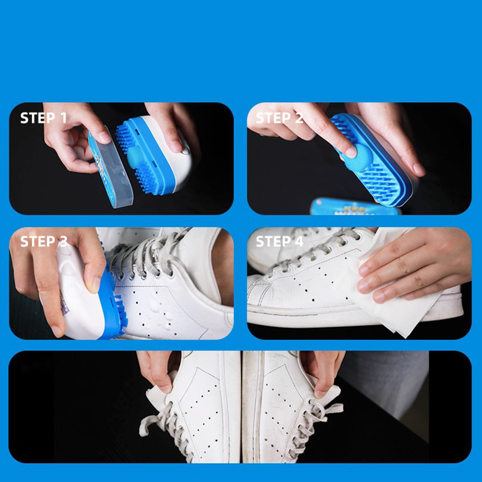 Sneaker Care Whitener - White Sneakers Cleaner Waterless Foam Whitener