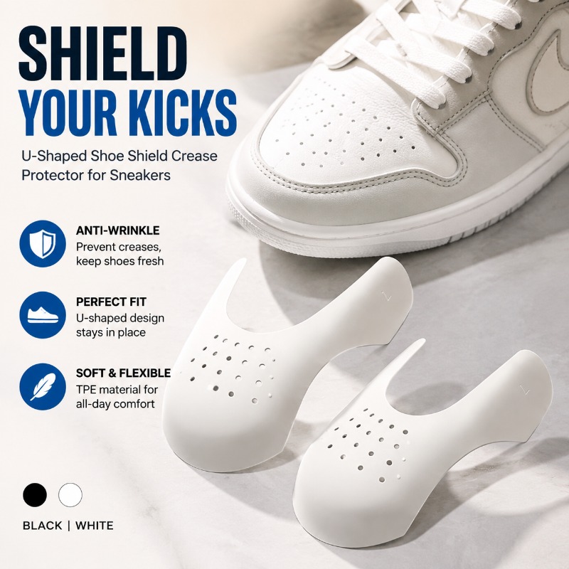 Sneaker Crease - Shoe Toe Crease Protector Sneaker Anti-wrinkle