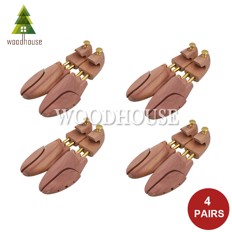 4-PACK Men's and Women's Twin  - đánh giá và giá Shoe Tree Cedar