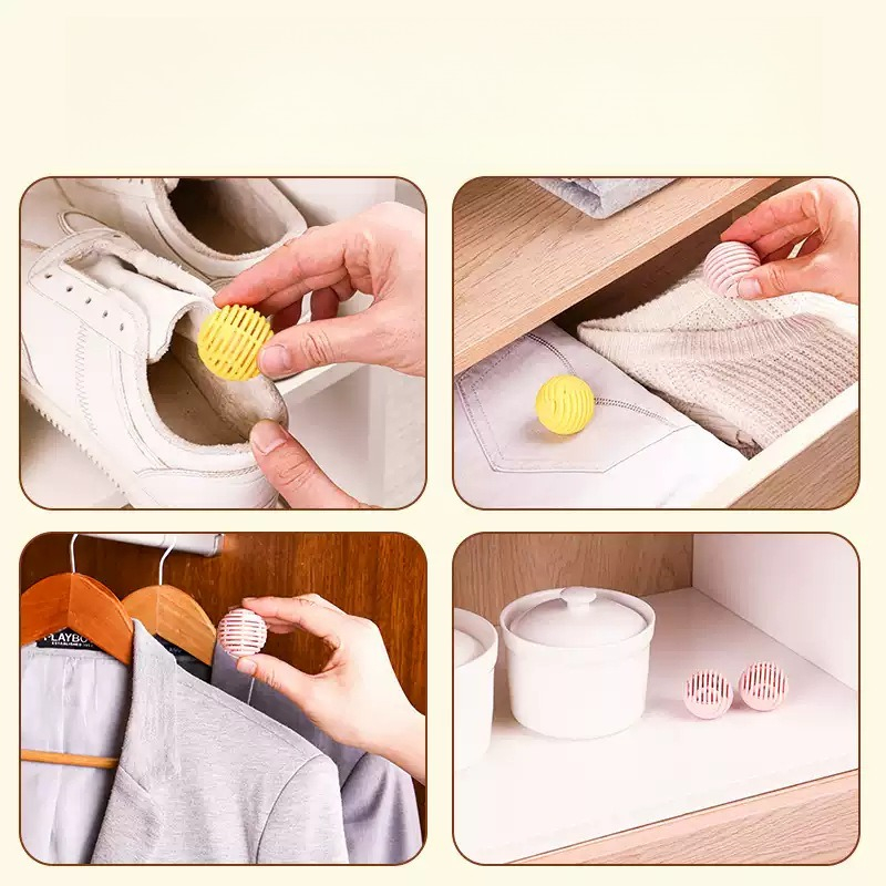 6Pcs/Pack Deodorizing Ball,  M - đánh giá và giá Shoe Deodorizer Ball