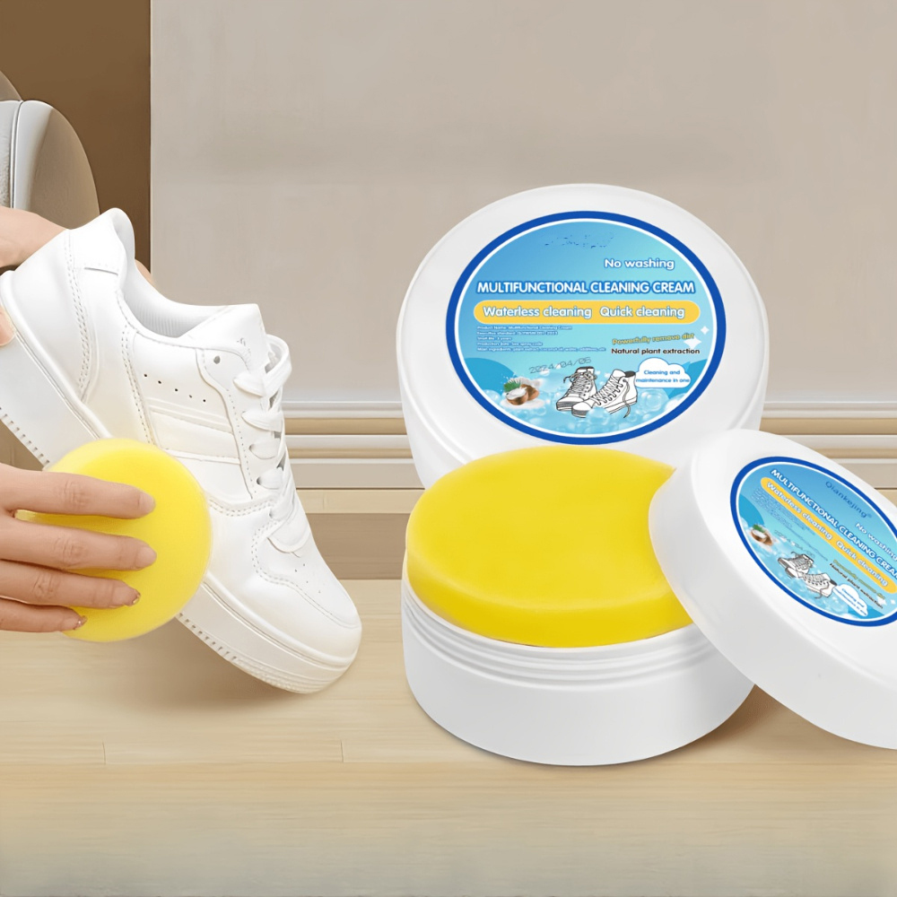White Sneaker Cleaning Cream,  - đánh giá và giá Sneaker Care Whitener