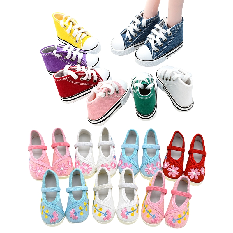 1 Pair 7.5cm Canvas Shoes for  - đánh giá và giá Sneaker Care Accessories
