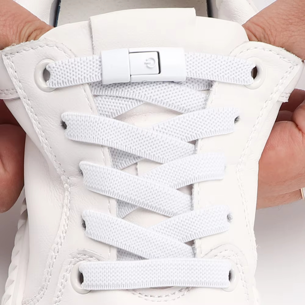 1Pair/2Pair NEW Elastic Laces  - đánh giá và giá Sneaker Care Accessories