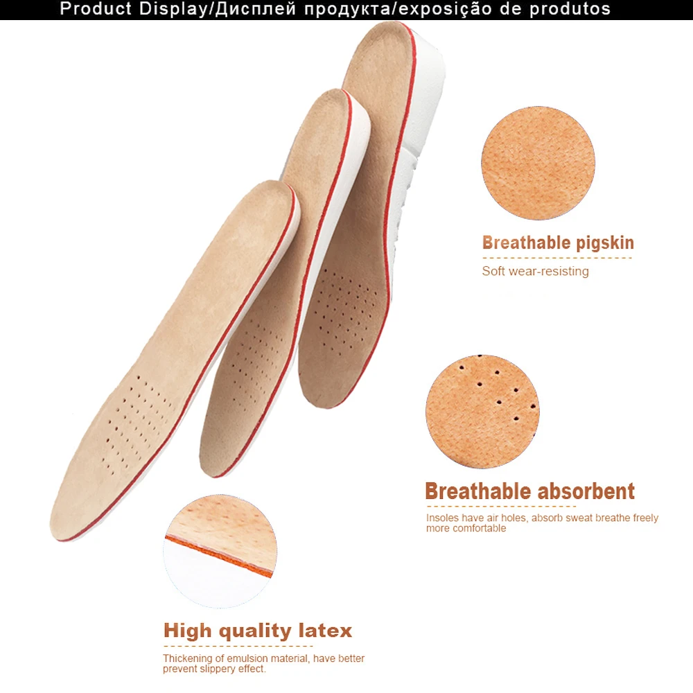 1Pair Height Increase Insole M - đánh giá và giá Leather Sneaker Care Kit
