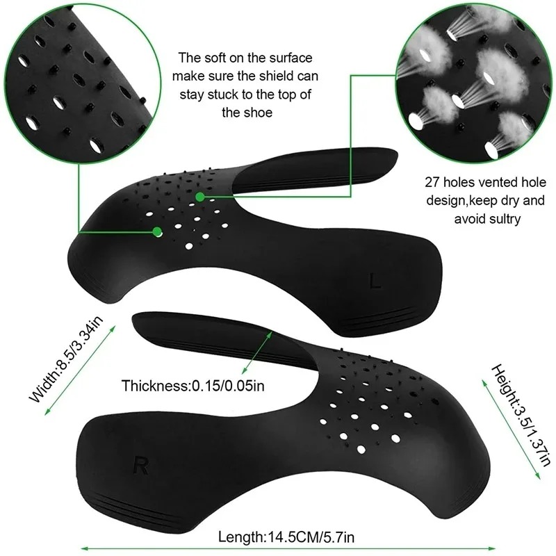 4/8Pcs Shoes Crease Protector  - đánh giá và giá Sneaker Crease